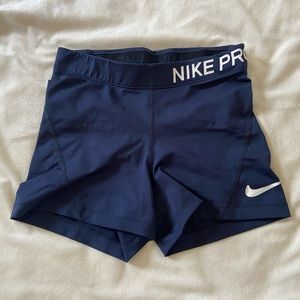 navy blue nike pros